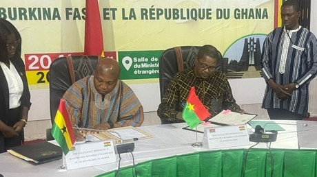 Le Burkina Faso et le Ghana signent sept accords pour relancer la coopération bilatérale