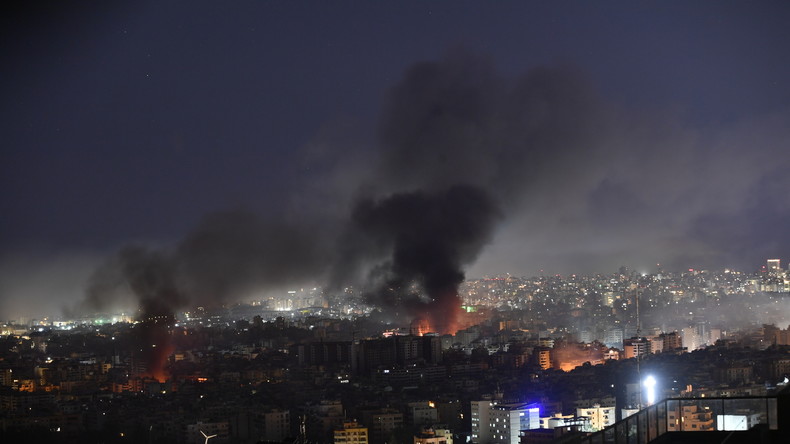 Banlieue sud de Beyrouth : une nuit d’exode et de bombardements