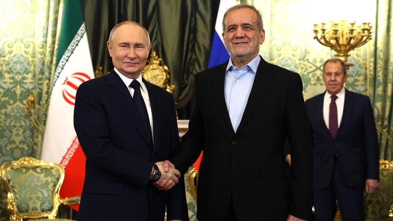 Poutine appelle à un cessez-le-feu après un échange avec le président iranien