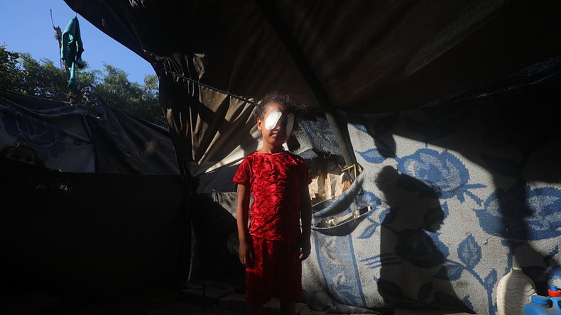 Des milliers de Gazouis menacés de cécité en raison d'une pénurie de médicaments et de matériel médical