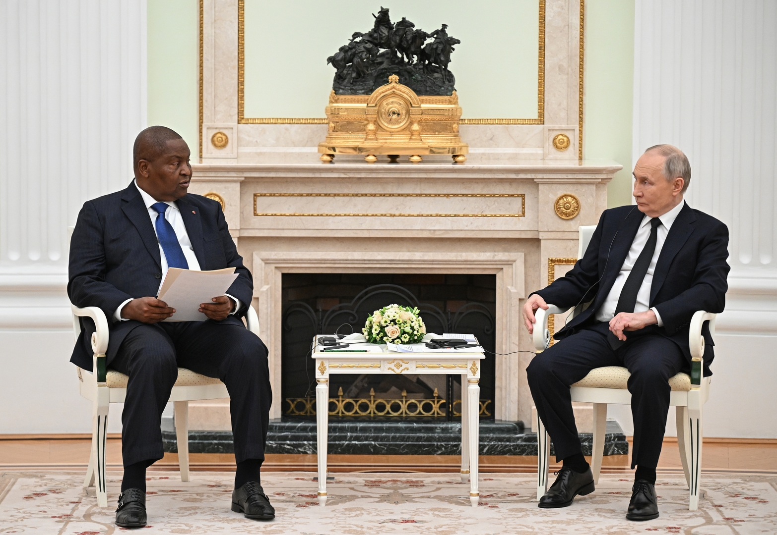Russie-Centrafrique : Touadéra à Moscou pour une nouvelle rencontre avec Poutine