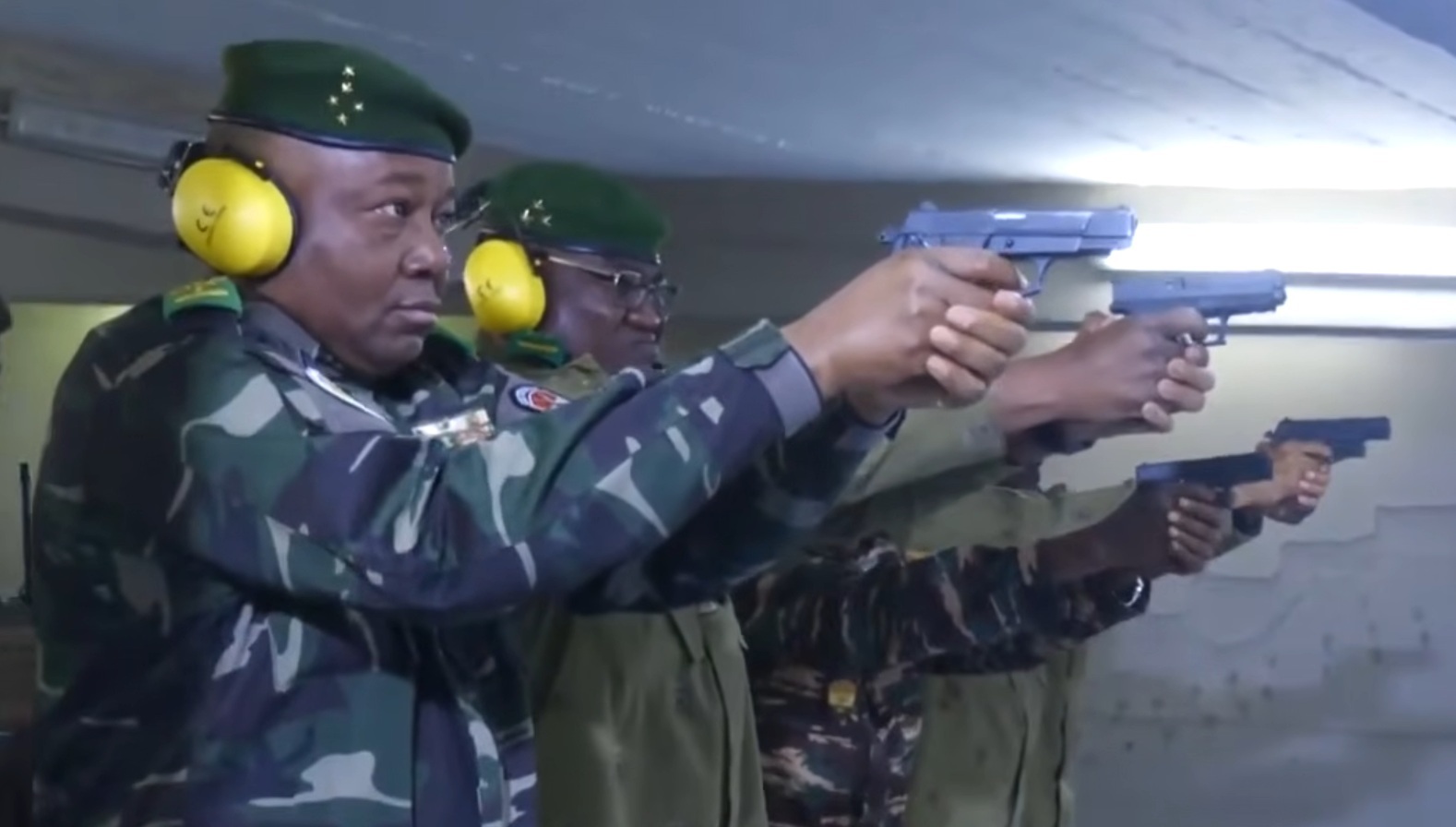 Niger : le président participe à un exercice de tir