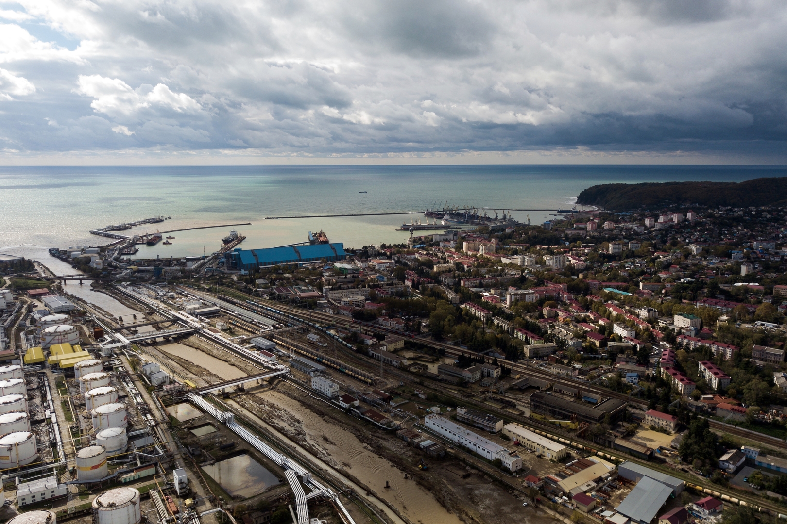 Mer Noire : pollution maritime à Touapsé, en Russie, après des attaques de drones ukrainiens