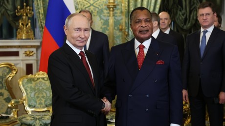 Denis Sassou-Nguesso à Moscou pour son premier déplacement depuis sa réélection