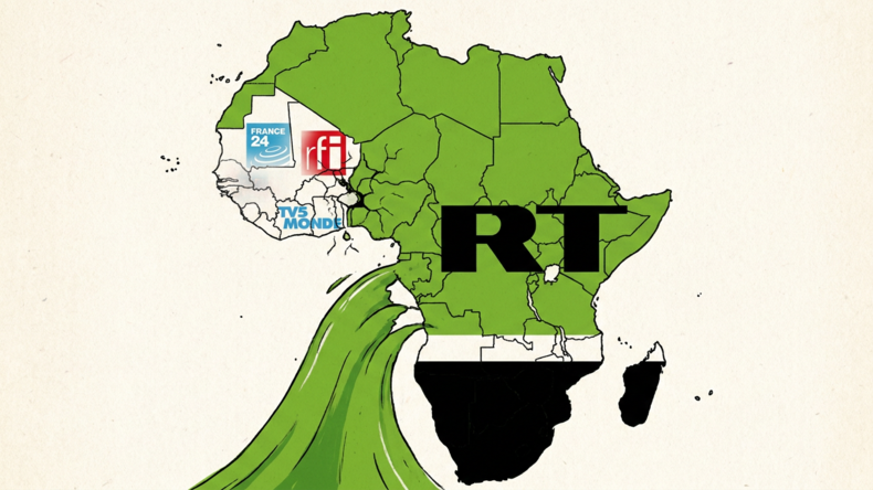 Quand la France reconnaît la «montée en puissance» de RT en Afrique