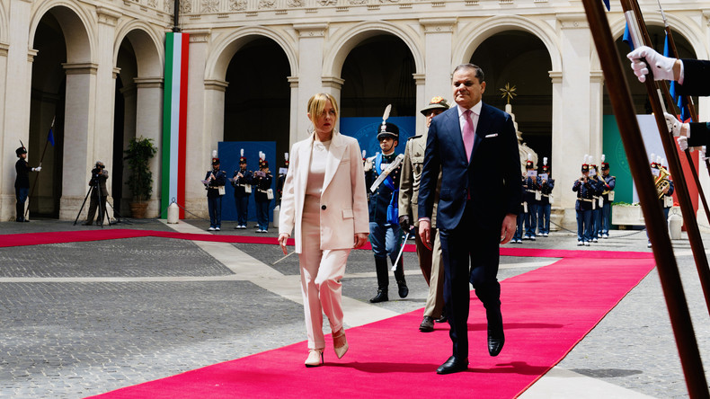 Italie : Meloni reçoit le Premier ministre libyen pour sécuriser l’approvisionnement énergétique