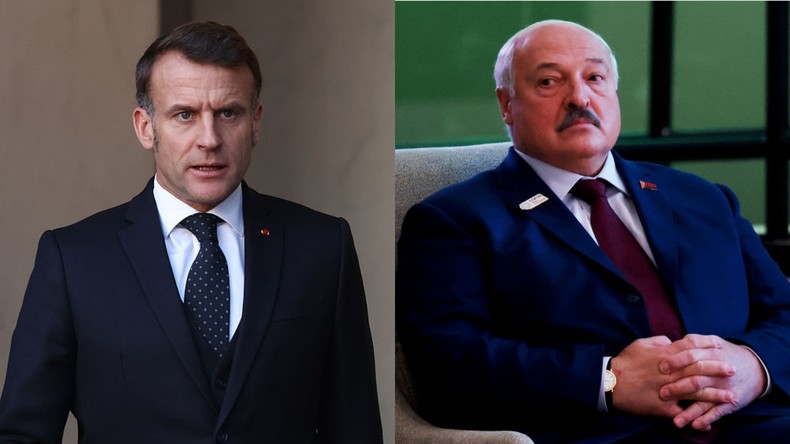Macron appelle Loukachenko pour la première fois depuis 2022