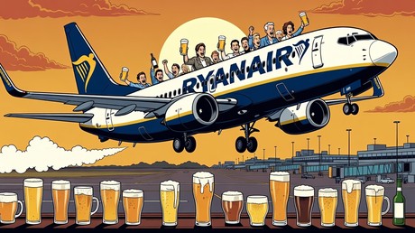 Le patron de Ryanair réclame l’interdiction de l’alcool le matin dans les aéroports