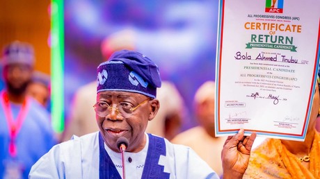 Nigeria : Bola Ahmed Tinubu officiellement investi pour briguer un second mandat