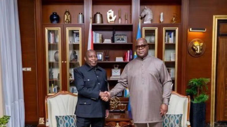 RDC : Le président du Burundi en visite d’État à Kinshasa