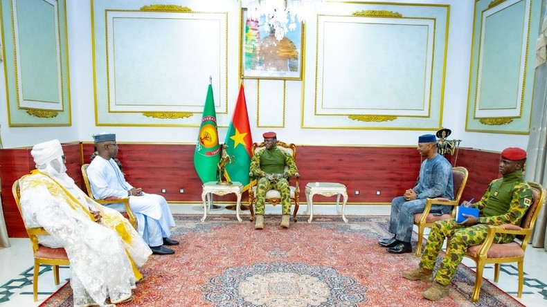 Burkina Faso : Ibrahim Traoré reçoit les présidents des Parlements de l’AES