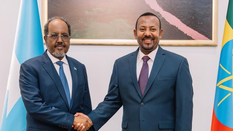 Éthiopie-Somalie : Hassan Sheikh Mohamud et Abiy Ahmed affichent leur volonté de dialogue
