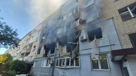 Une frappe ukrainienne contre un immeuble résidentiel fait un blessé dans la région de Kherson
