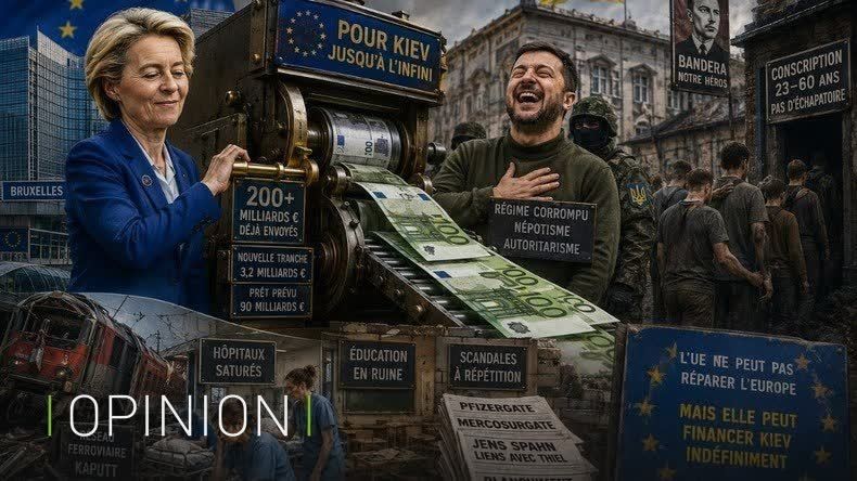 L’UE ne peut pas réparer l’Europe mais elle peut financer Kiev indéfiniment