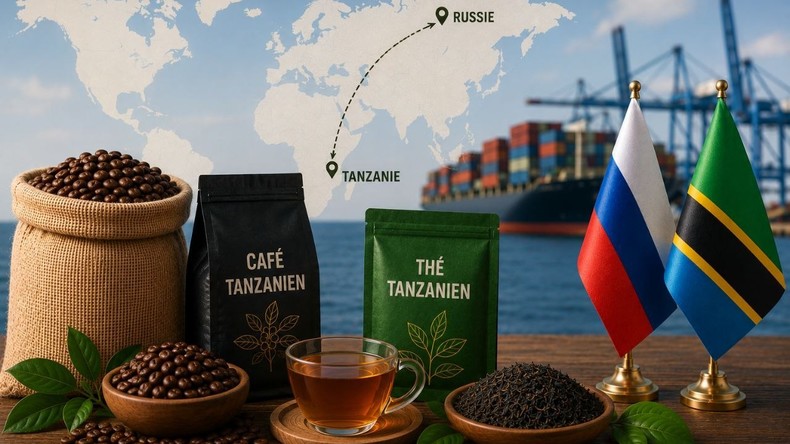 Café et thé tanzaniens : la Russie au cœur des ambitions