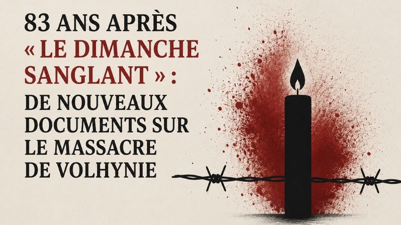 La Russie dévoile des archives inédites à l'occasion du 83e anniversaire du massacre de Volhynie