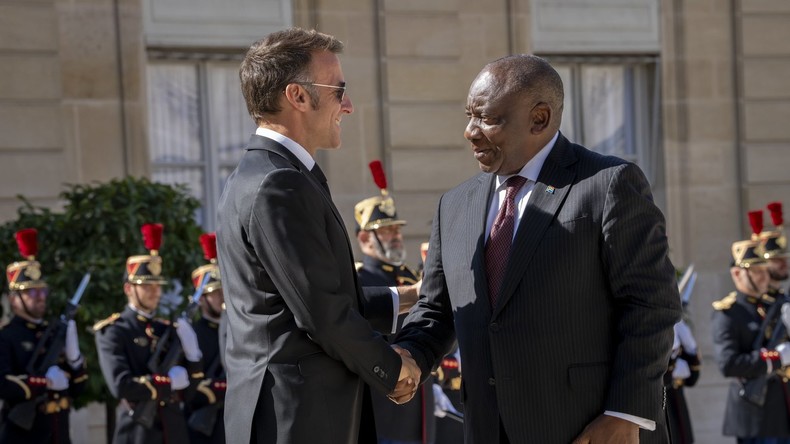 France : Macron reçoit Ramaphosa après la discorde du G7
