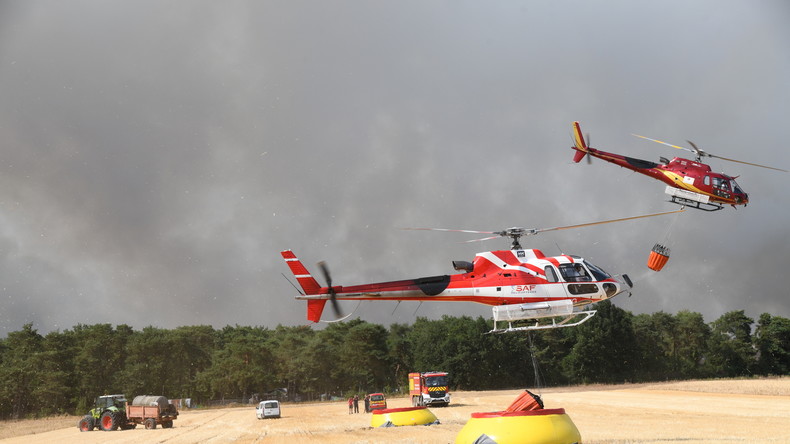 Incendie dans la forêt de Fontainebleau : environ 900 habitants évacués