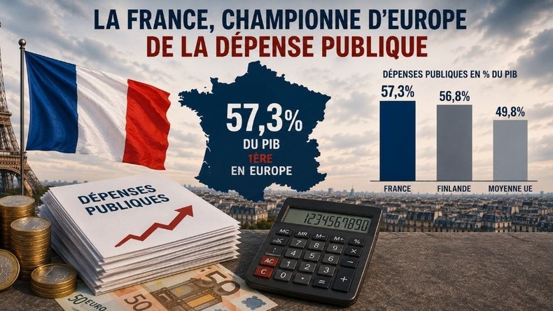 La France retrouve la première place européenne des dépenses publiques