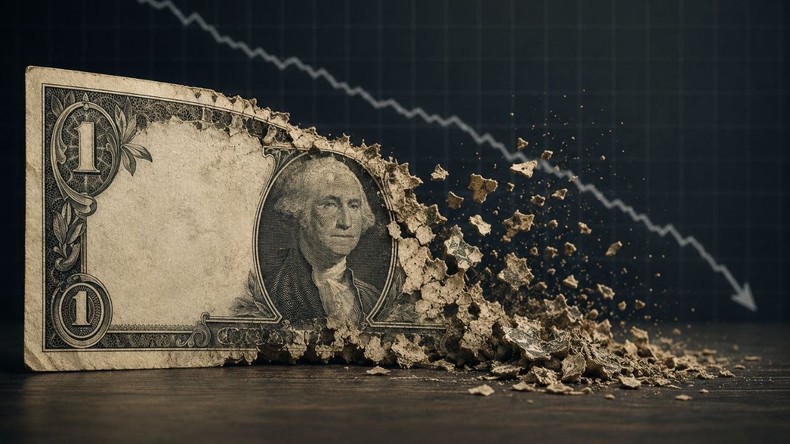 Depuis 1913, le dollar américain a perdu 97 % de son pouvoir d'achat