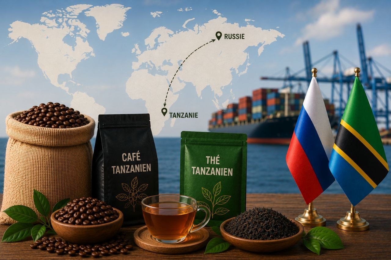Café et thé tanzaniens : la Russie au cœur des ambitions