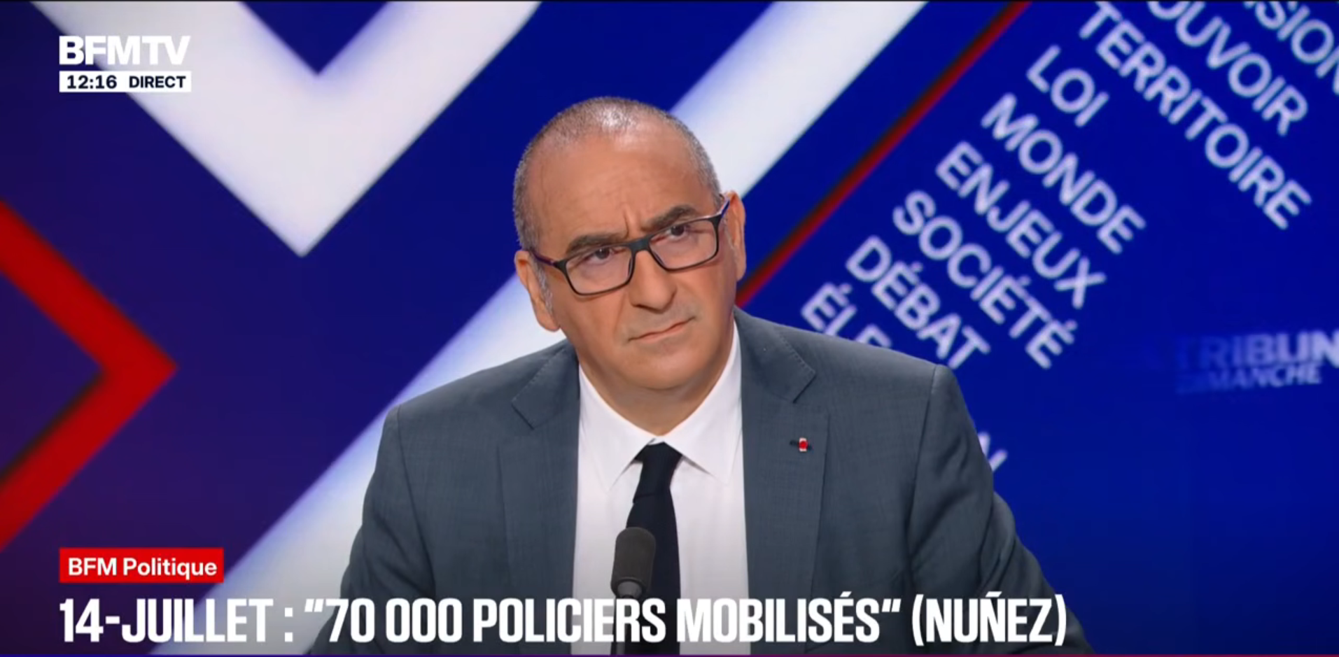France : 70 000 policiers et gendarmes seront mobilisés le 14 juillet