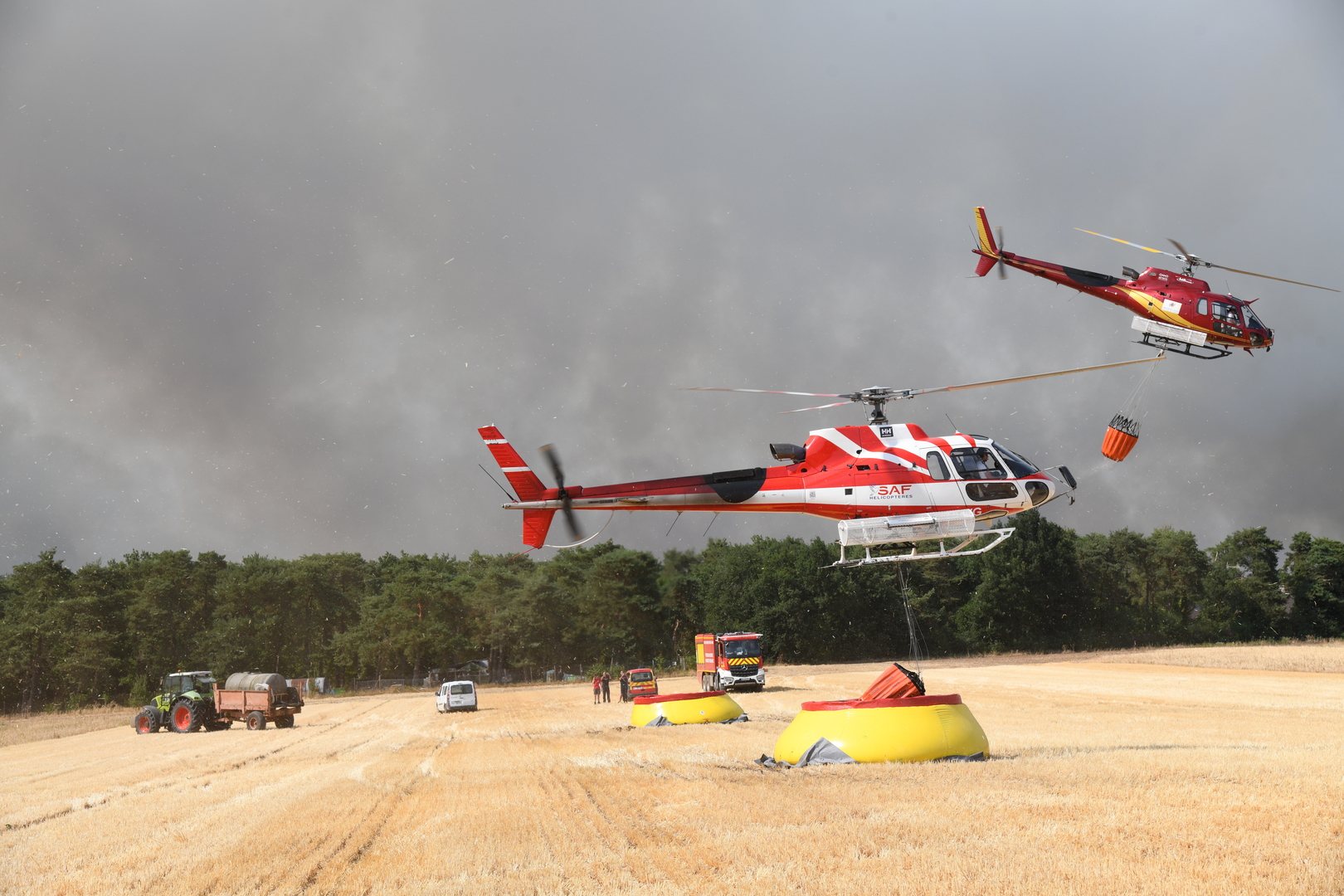 Incendie dans la forêt de Fontainebleau : environ 900 habitants évacués