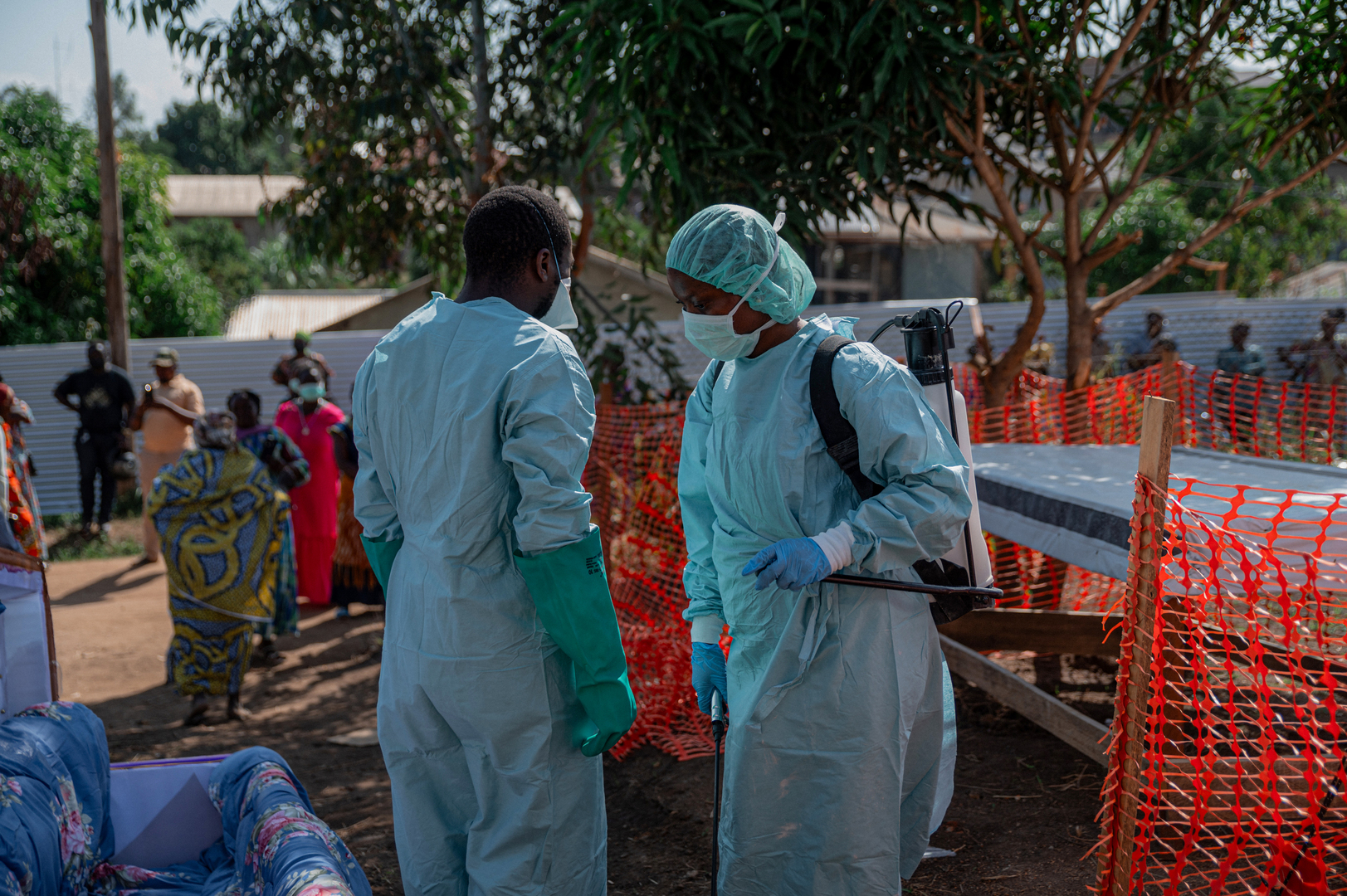 Épidémie d'Ebola en RDC : la Première ministre en visite dans la province de l'Ituri