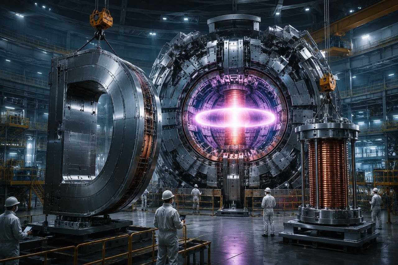 Chine : le plus grand aimant du monde rapproche le «soleil artificiel» de l'électricité par fusion nucléaire