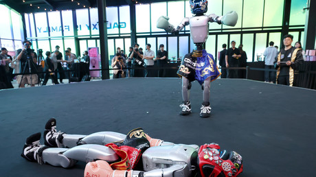 La Chine accueille le premier tournoi mondial de MMA entre robots humanoïdes (VIDÉO)