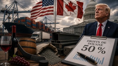 Trump impose des droits de douane de 50% sur plusieurs produits canadiens