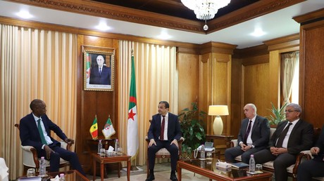 Rencontre à Alger entre le ministre algérien des Hydrocarbures, Mohamed Arkab, et le chef de la diplomatie sénégalaise, Cheikh Niang, le 26 juillet 2026