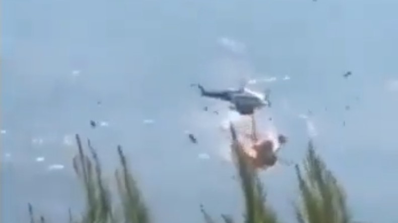 Grèce : collision entre deux hélicoptères alors qu’ils luttaient contre un feu de forêt