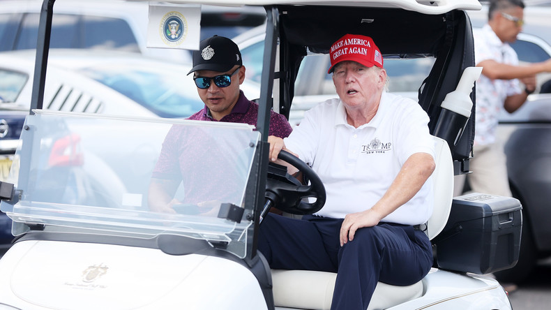 Un homme armé arrêté sur un golf de Trump en Californie