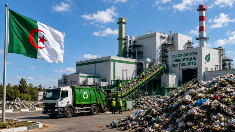 L’Algérie prépare un projet de 4,4 milliards d’euros pour transformer les déchets en énergie