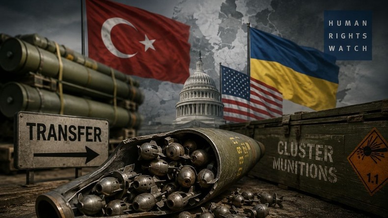 Human Rights Watch appelle les États-Unis à bloquer le transfert d'armes à sous-munitions à l'Ukraine