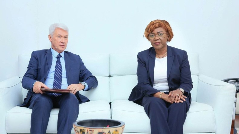 Côte d'Ivoire : le chef de la diplomatie rencontre l'ambassadeur de Russie et réaffirme la volonté de développer un partenariat stratégique