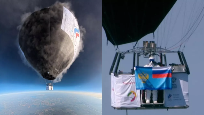 Un parachutiste russe établit un record mondial en sautant d’un ballon stratosphérique à plus de 11 km d’altitude