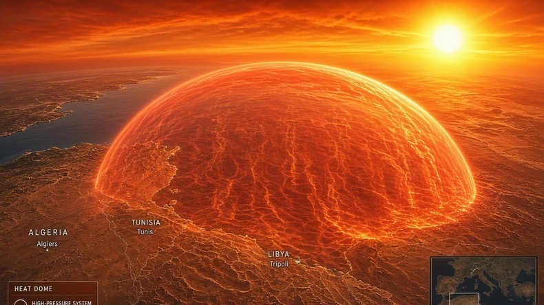 «Dôme de chaleur» : le Maghreb sous 48-49°C