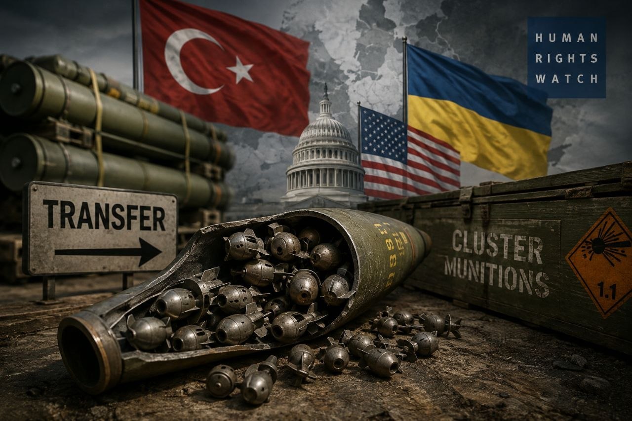 Human Rights Watch appelle les États-Unis à bloquer le transfert d'armes à sous-munitions à l'Ukraine