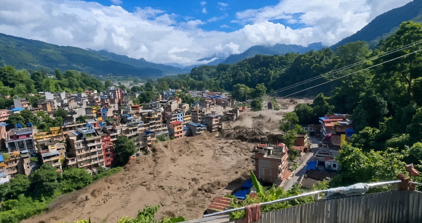Coulée de boue meurtrière à la frontière Chine-Népal : au moins 19 morts et 384 touristes disparus