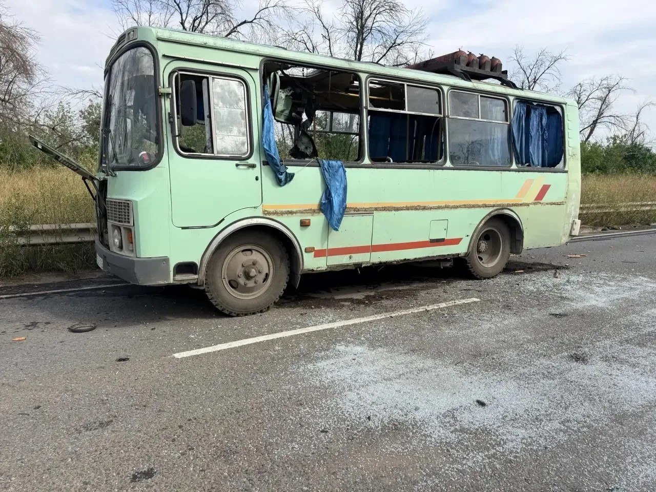 Au moins neuf morts et six blessés à la suite d'une attaque de Kiev contre un autocar de ligne dans la République populaire de Lougansk