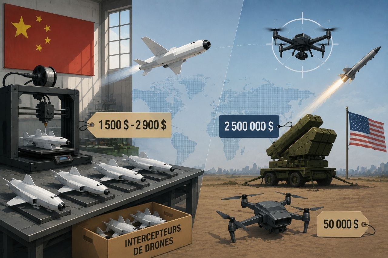 Imprimés en 3D et dopés à l'IA : les intercepteurs chinois partent à la conquête du marché mondial