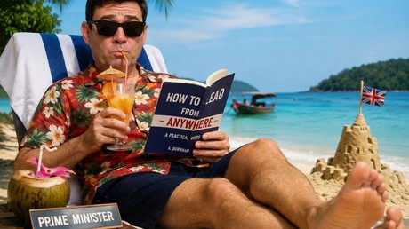 Deux semaines à peine après sa nomination, Andy Burnham s'offre des vacances et déclenche une vague de moqueries
