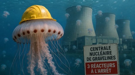 Médusée : la plus grande centrale nucléaire française presque en arrêt à cause des méduses
