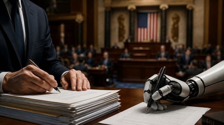 Aux États-Unis, l'IA s'invite dans la rédaction des lois et inquiète le Congrès