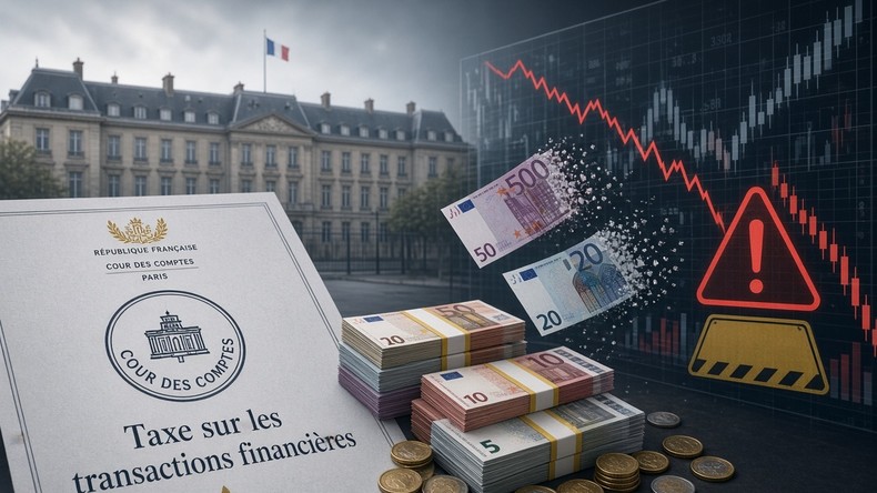 Taxe sur les transactions financières en France : la Cour des comptes alerte sur les risques d’un élargissement
