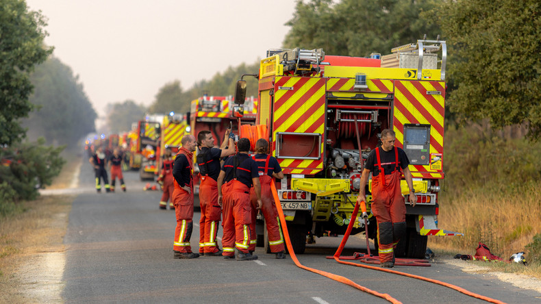 France : un nouvel incendie dans les Landes se déclare dans un parc photovoltaïque