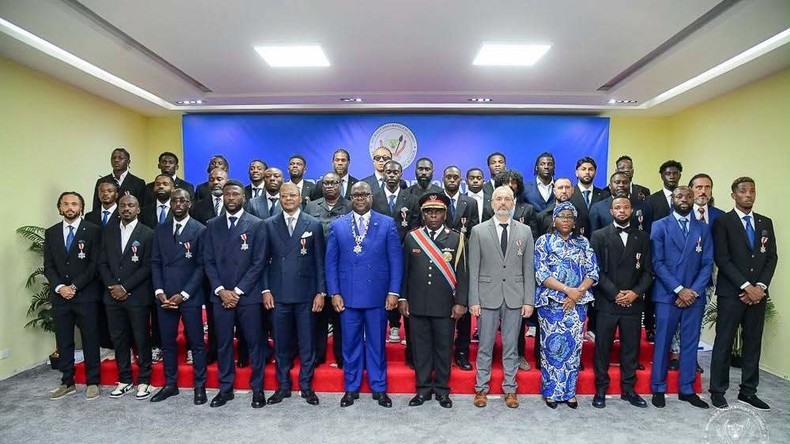 RDC : les Léopards décorés après leur parcours historique au Mondial 2026