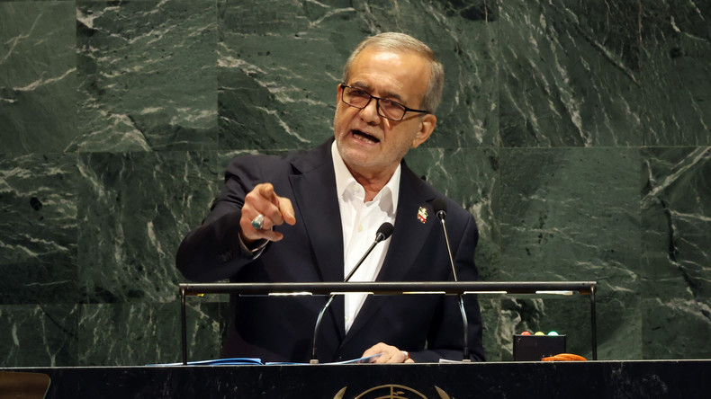 À l’ONU, Pezeshkian accuse Washington et Israël de «terrorisme»